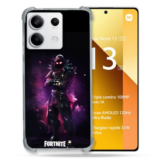 Coque Renforcée Pour Xiaomi Redmi Note 13 5G Fortnite Raven