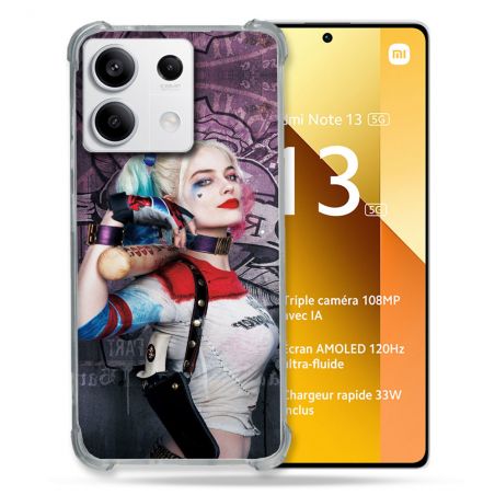 Coque Renforcée Pour Xiaomi Redmi Note 13 5G Harley Quinn Batte