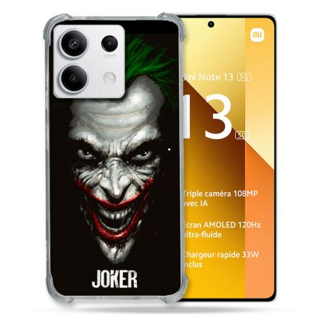 Coque Renforcée Pour Xiaomi Redmi Note 13 5G Joker Noir