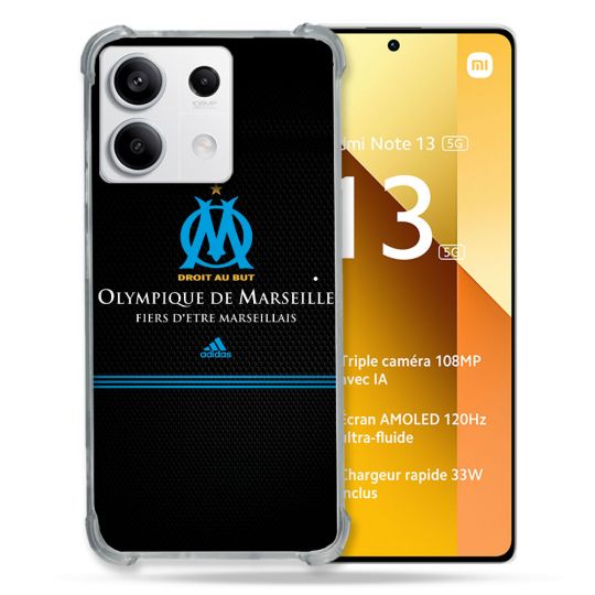 Coque Renforcée Pour Xiaomi Redmi Note 13 5G Olympique Marseille OM Fier etre Marseillais