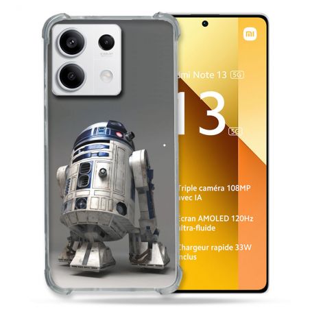 Coque Renforcée Pour Xiaomi Redmi Note 13 5G Star Wars - R2D2