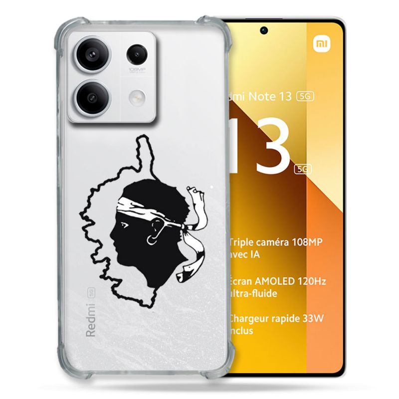 Coque Renforcée Transparente Pour Xiaomi Redmi Note 13 5G Corse