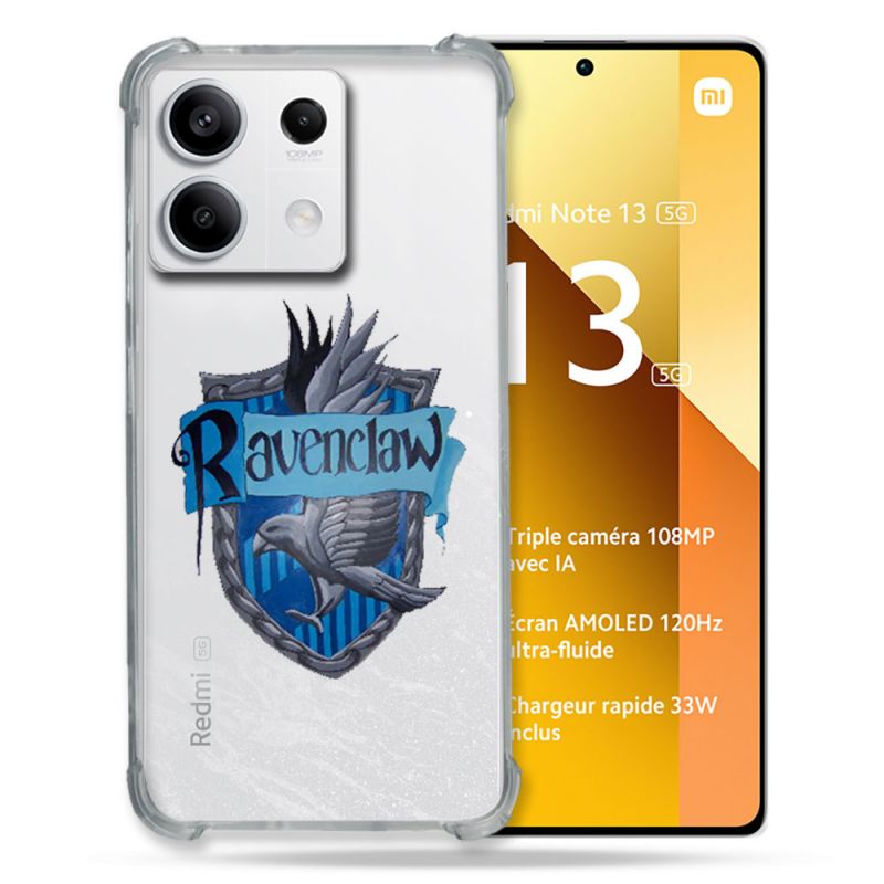 Coque Renforcée Transparente Pour Xiaomi Redmi Note 13 5G Harry Potter Ravenclaw
