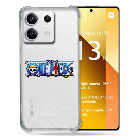 Coque Renforcée Transparente Pour Xiaomi Redmi Note 13 5G One Piece Logo