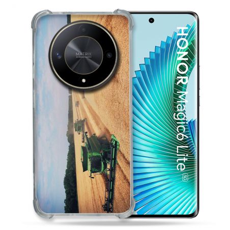 Coque Renforcé Pour Honor Magic 6 Lite 5G Agriculture Moissonneuse