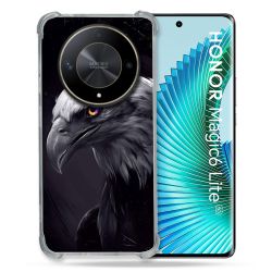 Coque Renforcé Pour Honor Magic 6 Lite 5G Animal Aigle Royal Noir