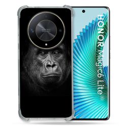 Coque Renforcé Pour Honor Magic 6 Lite 5G Animal Gorille Noir
