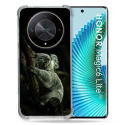 Coque Renforcé Pour Honor Magic 6 Lite 5G Animal Koala Noir