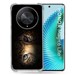 Coque Renforcé Pour Honor Magic 6 Lite 5G Animal Leopard Yeux