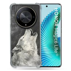 Coque Renforcé Pour Honor Magic 6 Lite 5G Animal Loup Hurlement