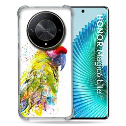 Coque Renforcé Pour Honor Magic 6 Lite 5G Animal Perroquet Jaune