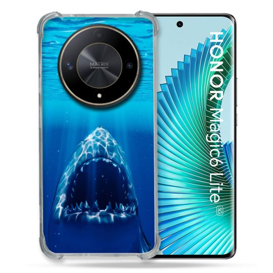 Coque Renforcé Pour Honor Magic 6 Lite 5G Animal Requin Dent