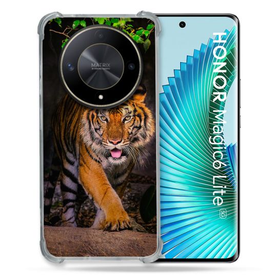 Coque Renforcé Pour Honor Magic 6 Lite 5G Animal Tigre Jungle