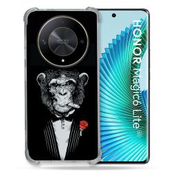 Coque Renforcé Pour Honor Magic 6 Lite 5G Decale Singe Mafia
