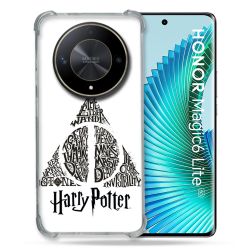 Coque Renforcé Pour Honor Magic 6 Lite 5G Harry Potter Hollows triangle Blanc
