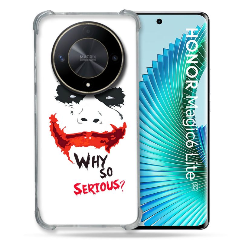 Coque Renforcé Pour Honor Magic 6 Lite 5G Joker Blanc