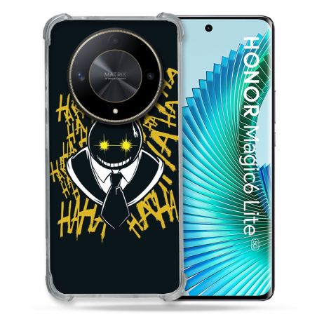 Coque Renforcé Pour Honor Magic 6 Lite 5G Manga Assassination Classroom Kuro Noir