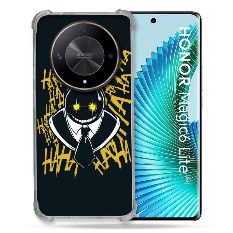 Coque Renforcé Pour Honor Magic 6 Lite 5G Manga Assassination Classroom Kuro Noir