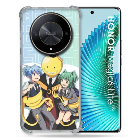 Coque Renforcé Pour Honor Magic 6 Lite 5G Manga Assassination Classroom Kuro Trio