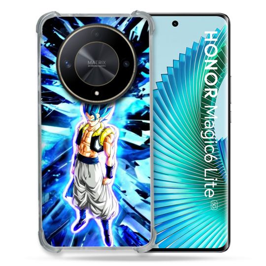 Coque Renforcé Pour Honor Magic 6 Lite 5G Manga Dragon Ball Gogeta Lumiere