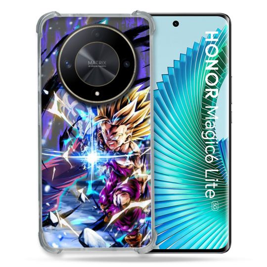 Coque Renforcé Pour Honor Magic 6 Lite 5G Manga Dragon Ball Sangohan Duo