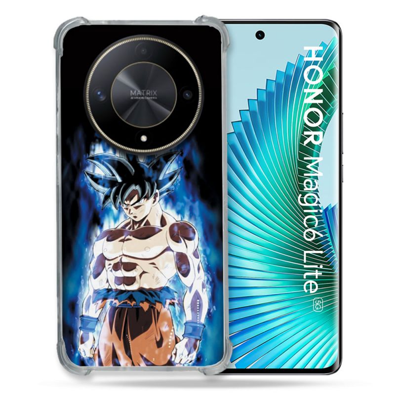 Coque Renforcé Pour Honor Magic 6 Lite 5G Manga Dragon Ball Sangoku Noir