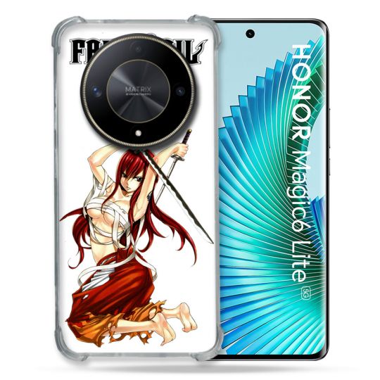 Coque Renforcé Pour Honor Magic 6 Lite 5G Manga Fairy Tail Erza