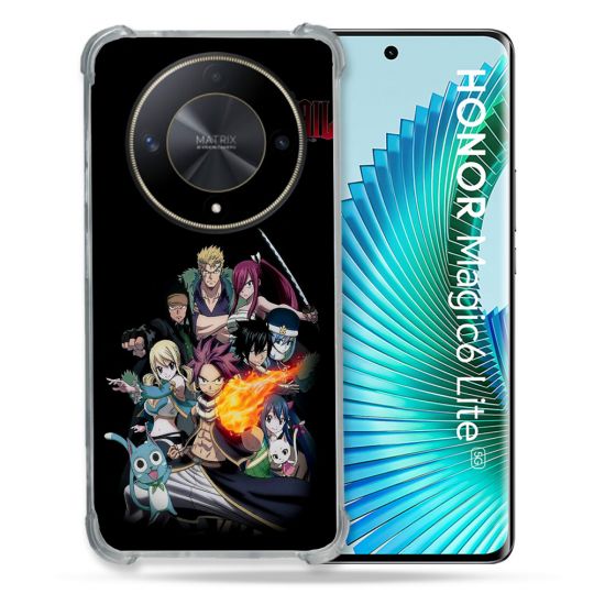Coque Renforcé Pour Honor Magic 6 Lite 5G Manga Fairy Tail Logo Team