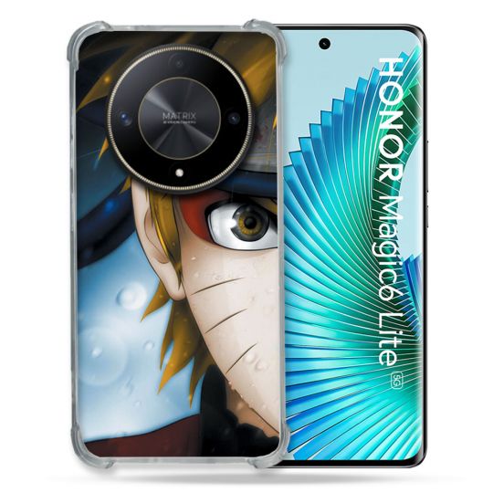Coque Renforcé Pour Honor Magic 6 Lite 5G Manga Naruto Blanc