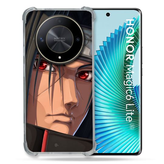 Coque Renforcé Pour Honor Magic 6 Lite 5G Manga Naruto Itachi Visage