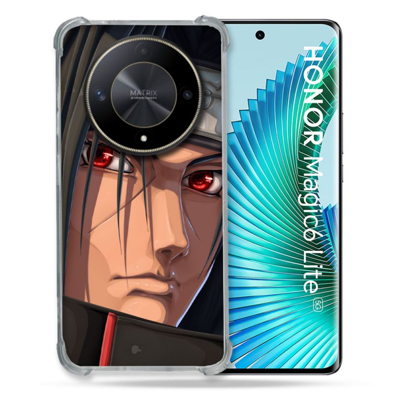 Coque Renforcé Pour Honor Magic 6 Lite 5G Manga Naruto Itachi Visage
