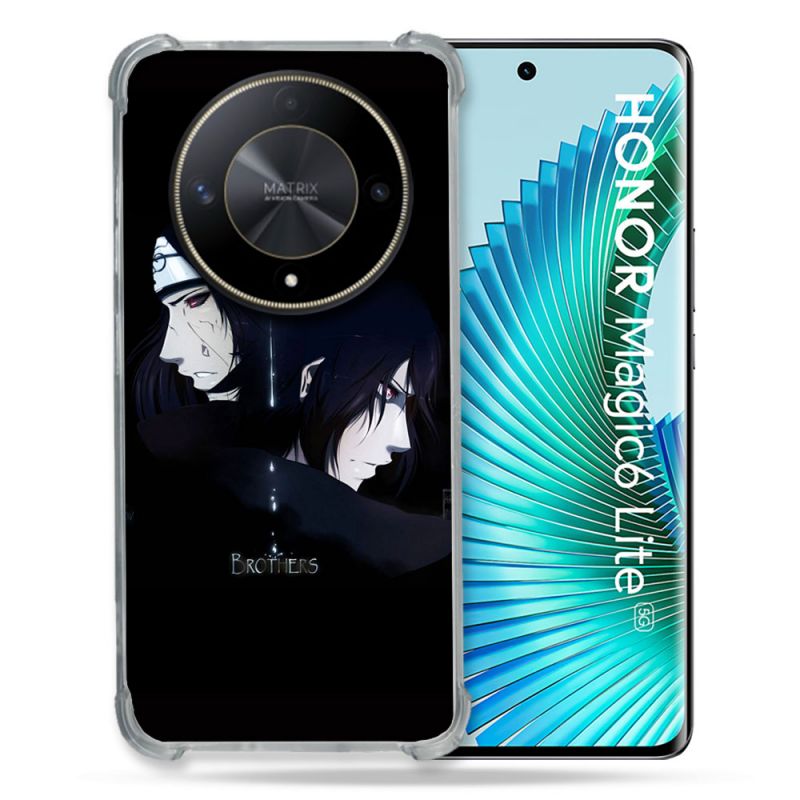 Coque Renforcé Pour Honor Magic 6 Lite 5G Manga Naruto Sasuke Itachi