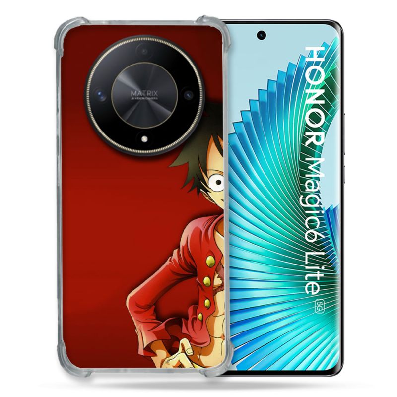 Coque Renforcé Pour Honor Magic 6 Lite 5G Manga One Piece Luffy