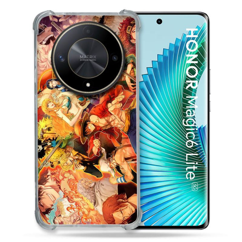 Coque Renforcé Pour Honor Magic 6 Lite 5G Manga One Piece Nakama