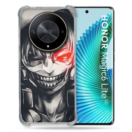 Coque Renforcé Pour Honor Magic 6 Lite 5G Manga Tokyo Ghoul Kaneki Noir