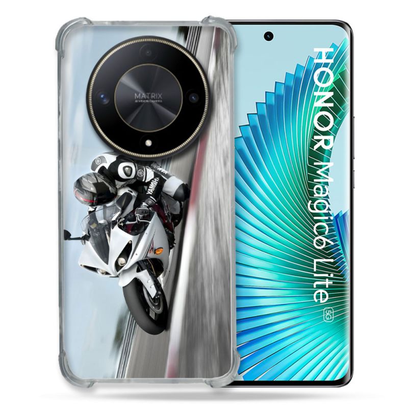 Coque Renforcée Pour Samsung Galaxy A16 5G Musique Johnny Hallyday Moto