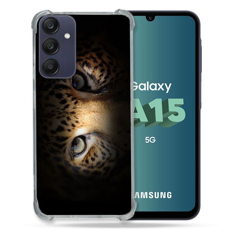 Coque Renforcé Pour Xiaomi Redmi 13C Animal Leopard Yeux