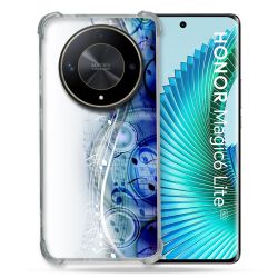 Coque Renforcé Pour Honor Magic 6 Lite 5G Musique Partition Vague
