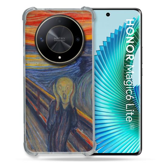 Coque Renforcé Pour Honor Magic 6 Lite 5G Peinture Le Cri