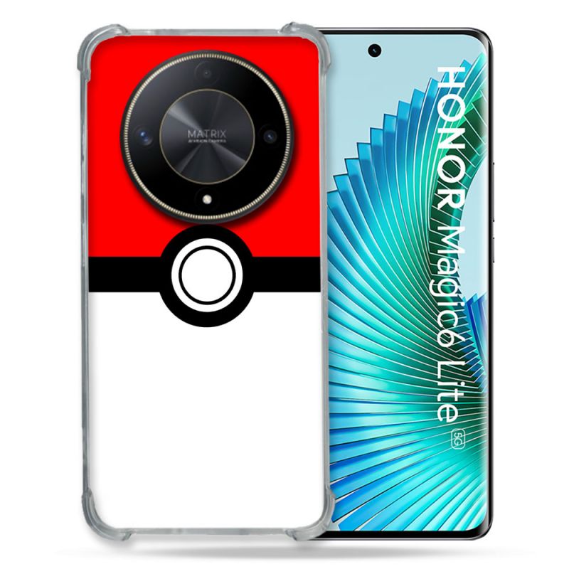Coque Renforcé Pour Honor Magic 6 Lite 5G Pokemon Pokeball