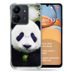 Coque Renforcé Pour Xiaomi Redmi 13C Animal Panda Color