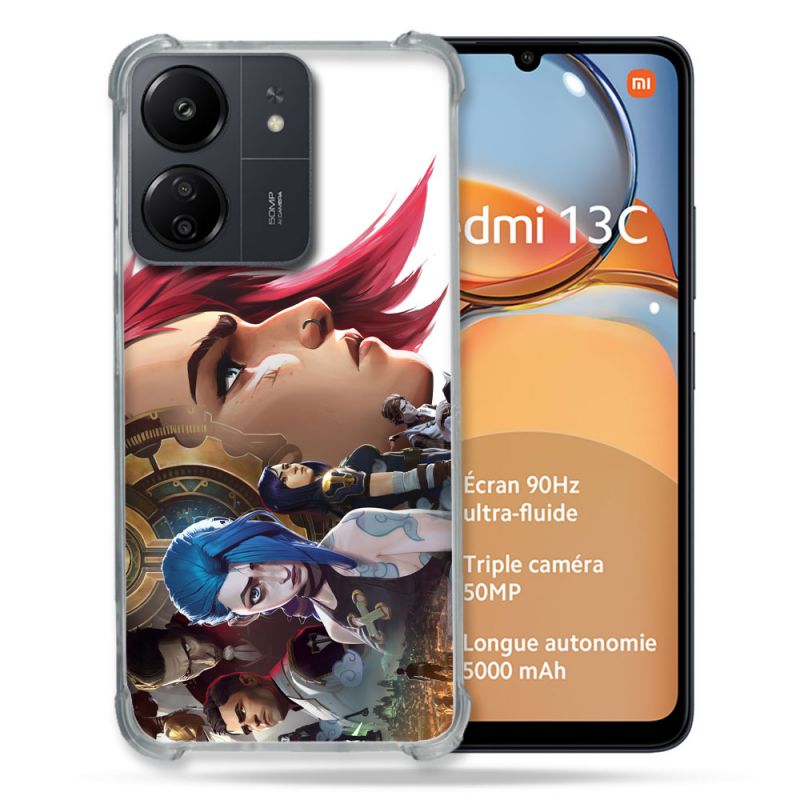 Coque Renforcé Pour Xiaomi Redmi 13C Arcane Jynx Sœur