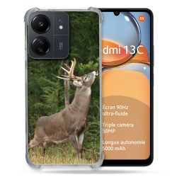 Coque Renforcé Pour Xiaomi Redmi 13C Chasse Cerf