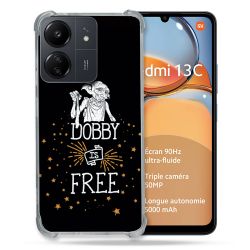 Coque Renforcé Pour Xiaomi Redmi 13C Harry Potter Dobby Free Noir