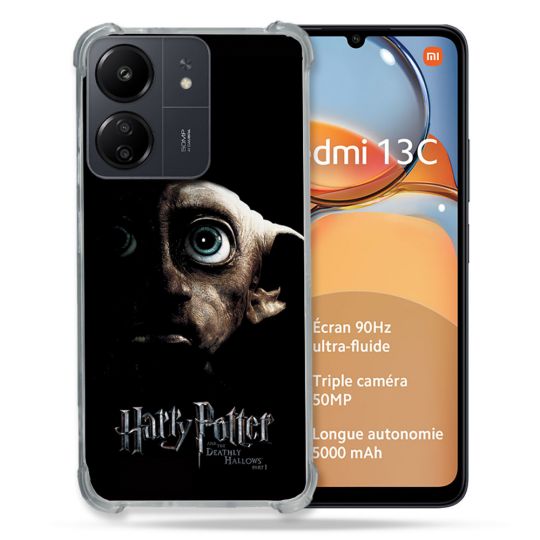Coque Renforcé Pour Xiaomi Redmi 13C Harry Potter Hollows Dobby