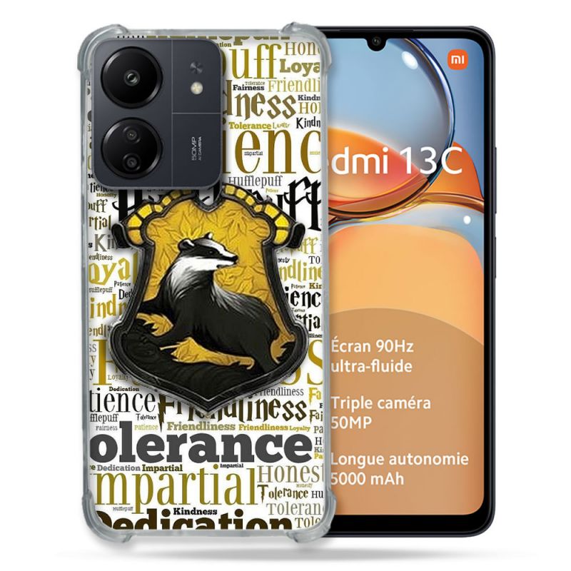 Coque Renforcé Pour Xiaomi Redmi 13C Harry Potter Poursouffle