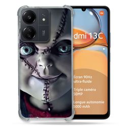Coque Renforcé Pour Xiaomi Redmi 13C Horreur Chucky Cicatrice