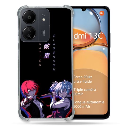 Coque Renforcé Pour Xiaomi Redmi 13C Manga Assassination Classroom Duo