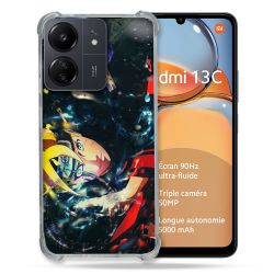 Coque Renforcé Pour Xiaomi Redmi 13C Manga Boruto Eclair