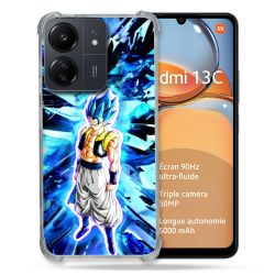 Coque Renforcé Pour Xiaomi Redmi 13C Manga Dragon Ball Gogeta Lumiere